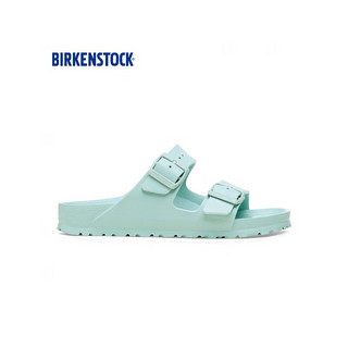 BIRKENSTOCK男女同款EVA拖鞋双带拖鞋Arizona系列 绿色/湖水绿窄版1027404 44