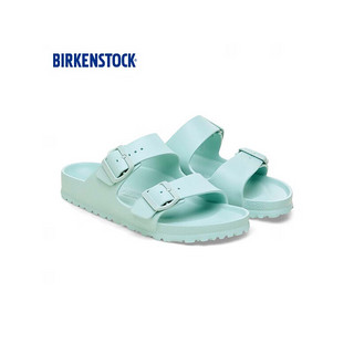 BIRKENSTOCK男女同款EVA拖鞋双带拖鞋Arizona系列 绿色/湖水绿窄版1027404 36
