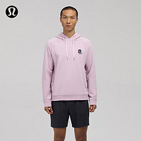 lululemon丨City Sweat 男士套头连帽衫 LM3AUPS 粉色牡丹色 L