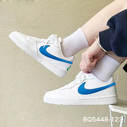 NIKE 耐克 Court Borough Low2 耐克女款鞋耐克鞋小白鞋板鞋BQ5448-104