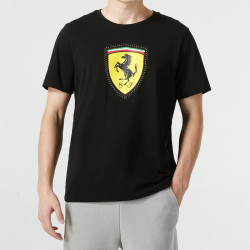 88vippuma彪马男子ferrari法拉利赛车系列盾牌短袖t恤运动服53375301