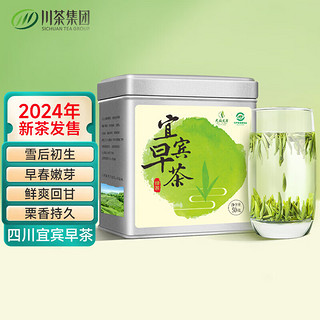 叙府茶叶天府龙芽2024年新茶绿茶独雀舌宜宾早茶川茶集团50G