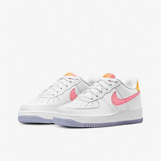 NIKE耐克 yykids AIR FORCE 1 (GS) 低帮复古耐磨板鞋休闲鞋空军一号 DV7762-100 38