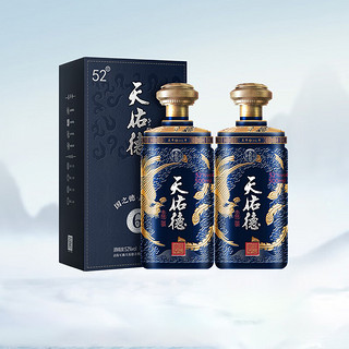 天佑德青稞酒 清香型白酒 有机白酒2瓶 年货 酒厂【青海特产】 52度 500mL 2瓶 国之德真年份*2