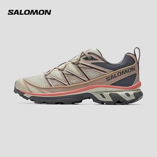 萨洛蒙（Salomon）男女款 户外运动潮流轻量透气越野休闲鞋 XT-6 EXPANSE SEASONAL 大地棕 474680 10 (44 2/3)