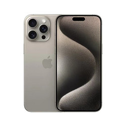Apple 苹果 iPhone 15 Pro Max 5G手机 原色钛金属 512GB