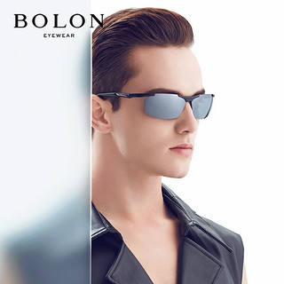 BOLON 暴龙 太阳眼镜男士高清偏光镜驾驶骑行镜BL9003C12*深枪色/灰色偏光镜片