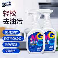 EVER GREEN 绿伞 GMC油污清洁剂油烟机清洗剂厨房去重油神器家用油污净油烟清