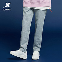 XTEP 特步 双11|特步运动裤女宽松休闲针织长裤女裤直筒裤