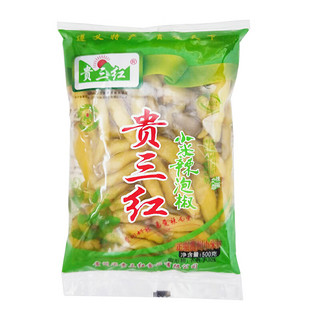 贵三红 泡椒凤爪原料 小米辣500g