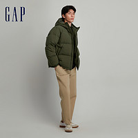 Gap 盖璞 男女装秋季LOGO防风雨保暖羽绒服夹克外套720840