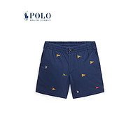 Polo Ralph Lauren 拉夫劳伦 男童 经典款Polo学院风刺绣短裤RL41150 410-深蓝色 12