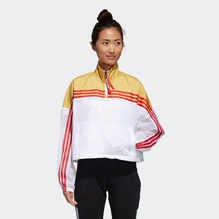 阿迪达斯 （adidas）春女子立领梭织运动夹克外套GJ9020 XL