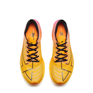 特步竞速系列马拉松跑鞋 热带黄/橙黄色-男160X5.0 41.5 