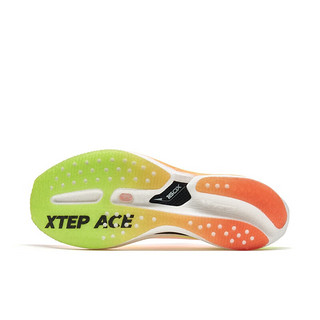 XTEP 特步 竞速系列马拉松跑鞋 新白色/幽灵绿-男160X5.0 39.5