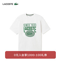 法国拉科斯特 LACOSTE男装24春季新款宽松休闲短袖T恤