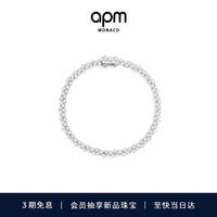 APM Monaco密镶手链女简约优雅时尚饰品手饰首饰