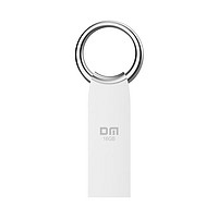 DM 大迈 小圆系列 PD175 USB 2.0 U盘 银色 16GB USB-A