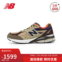 new balance 运动鞋男鞋女鞋美产百搭休闲鞋990V3系列M990BT3 43