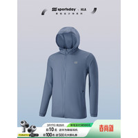 HLA海澜之家夹克24新SPORTSDAY马术运动外套男夏HWJAW2W030A 湖蓝62 180/96A XL151~164斤