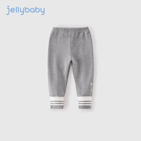 JELLYBABY打底裤女童春秋2024新款小女孩撞色裤子儿童时髦春装小童春季长裤