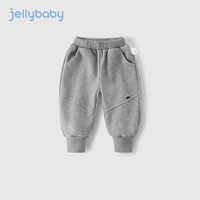 JELLYBABY男童抑菌裤子春季2024小童休闲运动裤宝宝春装长裤儿童卫裤春秋款