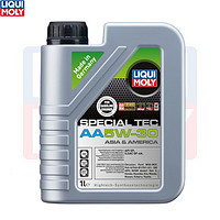 LIQUI MOLY 力魔 德国原装进口全合成润滑油 适用国六发动机机油 汽机油 特技AA 5W30 SP GF-6A 1L