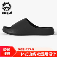 COQUi 酷趣 情侣家居浴室轻简软弹休闲防滑洗澡凉拖鞋女款粉红36 CQ5661