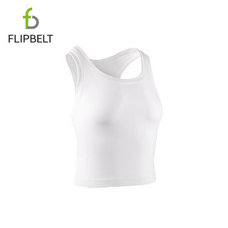 Flipbelt飞比特女士无缝背心跑步外搭训练贴身吸汗 凝夜紫 XL