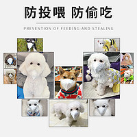 PETBEST 宠百思 KN95材质狗狗嘴套防咬防乱吃泰迪柯基防叫小型犬宠物狗一次性口罩