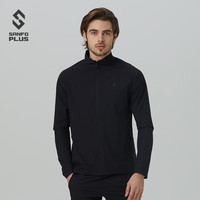 SANFO PLUS户外男款轻风跑步夹克-Breeze Running Jkt M SJM-18036 黑色 S