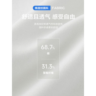 百斯盾亲肤棉T恤男2024春夏百搭经典柔软凉爽透气微溜肩纯色短袖 咖啡色-KE2B0123541 52（XL/180/141-160斤）