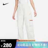 NIKE 耐克 女子梭织长裤 SPORTSWEAR FJ7729-030 L