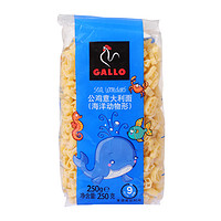 88VIP：GALLO 公鸡 动物形儿童宝宝意大利面250g