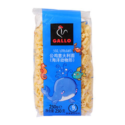 GALLO 公鸡 动物形儿童宝宝意大利面250g