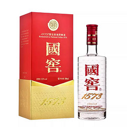 LUZHOULAOJIAO 泸州老窖 国窖1573 高度白酒 浓香型 52度 580mL