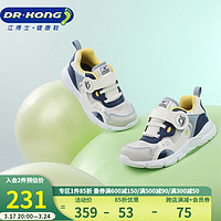DR.KONG 江博士 学步鞋运动鞋 春季男女童网布透气儿童鞋B14241W019米/蓝 26 26码 脚长约15.6-16.1