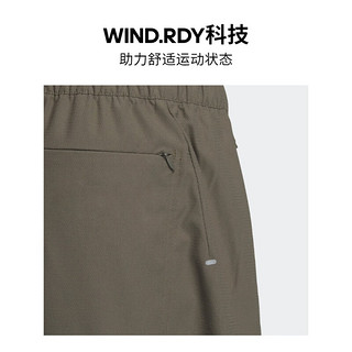 adidas未来风宽松阔腿运动裤男装阿迪达斯轻运动IY8026 树桠褐 A/XL