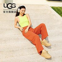 UGG 春季男女同款舒适纯色系带圆头厚底老爹鞋时尚休闲鞋 1136845