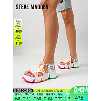 史蒂夫·马登 STEVE MADDEN/思美登2024春夏魔术贴休闲运动凉鞋女时尚女士凉鞋 CHIVALRY 彩色 34