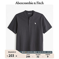 Abercrombie & Fitch 24春夏新款小麋鹿亨利式T恤358178-1