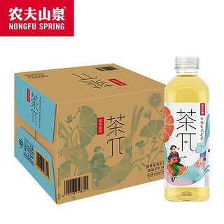 农夫山泉 茶派π茶饮料茶兀蜜桃乌龙 900ml*1瓶500ml