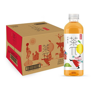 农夫山泉 茶派π茶饮料茶兀蜜桃乌龙 900ml*1瓶500ml