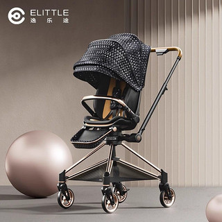 Elittile 逸乐途 elittle逸乐途婴儿车双向可坐可躺轻便可折叠高景观婴儿推车