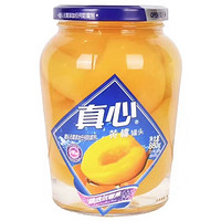 真心食品 真心 黄桃罐头880g*3 大瓶