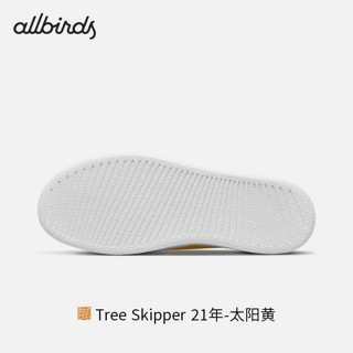 Allbirds 【好货】【44码】男子跑鞋休闲鞋船鞋一脚蹬 Tree Skipper 21年-太阳黄 44 男码（偏大）