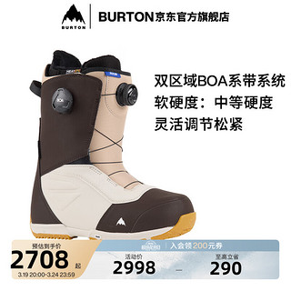 BURTON伯顿23-24雪季男士RULER BOA滑雪鞋高手加宽单板214261 21426104200 8