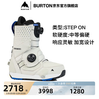 BURTON伯顿男士STEP ON滑雪鞋202471/235961 23596100020-脚感偏软 45