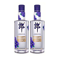 LANGJIU 郎酒 郎牌顺品郎蓝盖45度480ml*2瓶 浓酱兼香型白酒年份随机