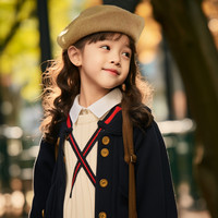 儿童帽子女孩秋冬款贝雷帽女童毛呢帽帽百搭宝宝蘑菇盆帽女宝